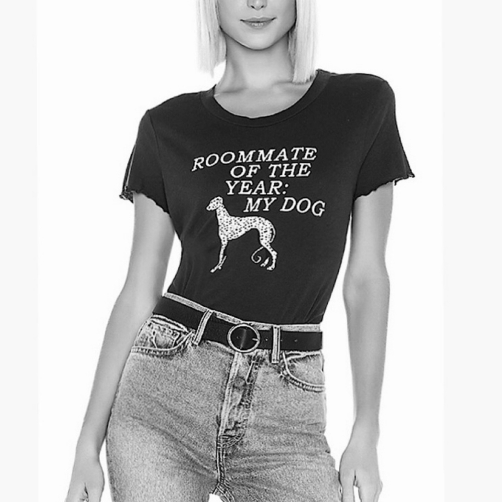 {Wildfox} Brand New Roommate Keke Tee